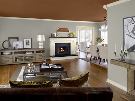 Benjamin Moore Color Trends 2013 Artisan gray living room 2